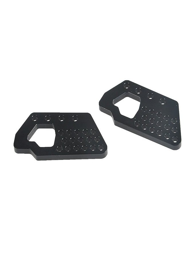 Que-T Aluminum Front and Rear Dual Damper Shock Mount for 1/10 Axial Wraith RC Truck (Black) - Image 5